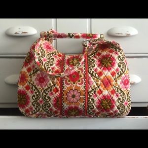 Vera Bradley Retired Large Hobo Bag Folkloric